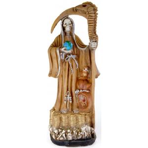 Santa Muerte en color Hueso